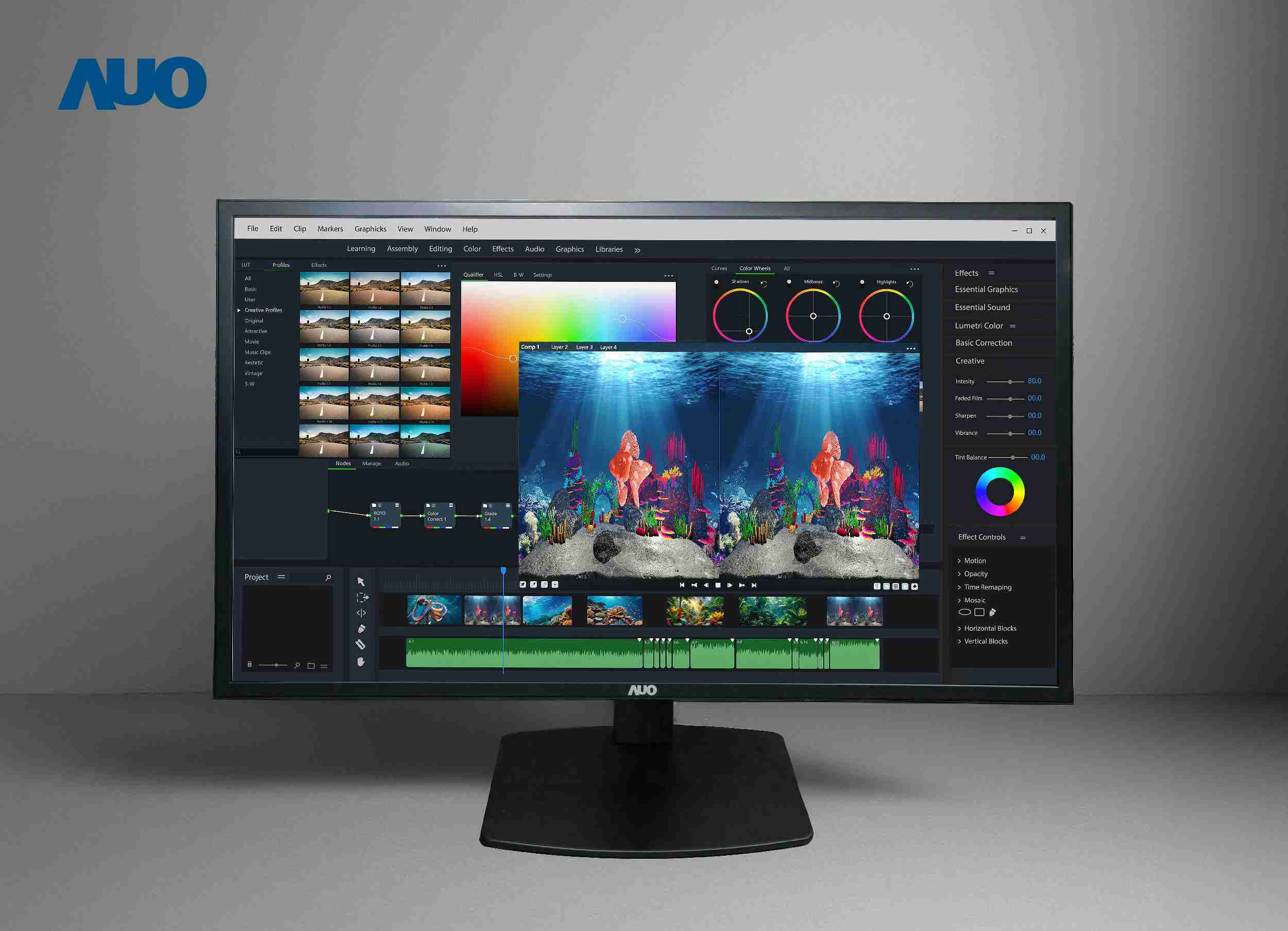 尊时凯龙开发32吋2D/3D专业桌上型显示器，，拥有8K4K超高分辨率，，，，并以低串扰算法优化3D显示效果，，，，搭载自动眼球追踪功能，，，能实时调整3D图像，，，进行实时2D与3D无缝共存窗口，，提供图像设计工作者突破二维接口的崭新工作氛围与效率